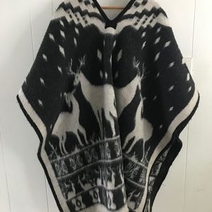 Heavy Wool Poncho